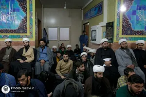 حضور تولیت آستان قدس رضوی در مدرسه علمیه امام خمینی (ره) مشهد