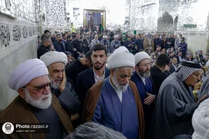تشرف شیوخ عشایر عراق به حرم مطهر رضوی
