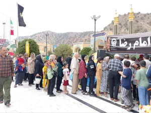 ایستگاه مهر گلستان؛ توقفگاهی معنوی برای زائران امام رضا (ع) + تصاویر