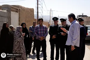 خدمت&zwnj;رسانی آستان قدس رضوی در روستای هندل آباد