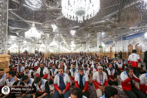 مراسم اذن خدمت ۳هزار داوطلب هلال احمر