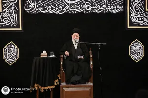 عزاداری روز شهادت امام رضا علیه&zwnj;السلام در رواق امام خمینی(ره)