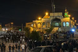 عاشقان امام رضا (ع) هم پیمان راه ولایت در دشتستان