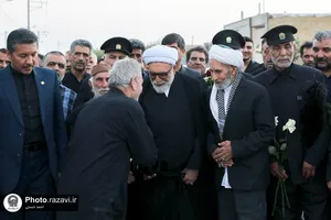 حضور تولیت آستان قدس رضوی در روستای برزش آباد