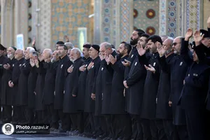 عزاداری هیئت عالم آل محمد در روز شهادت امام حسن عسکری علیه&zwnj;السلام