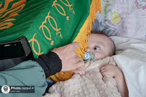 عیادت از بیماران بیمارستان اکبربه مناسبت روز جهانی کودک