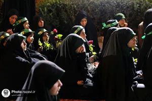 مراسم عزاداری شب شهادت حضرت رقیه در مشهد-2