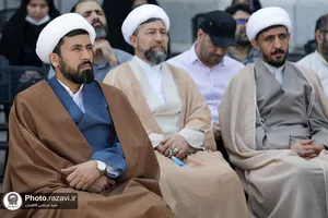 رونمایی از دیوارنگاره &laquo;تمدن رضوی&raquo;