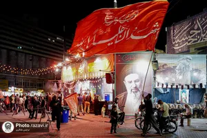 موکب جوانان رضوی در میدان دکتر شریعتی

