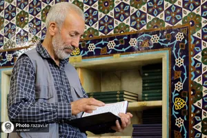 صحافی حرم مطهر رضوی