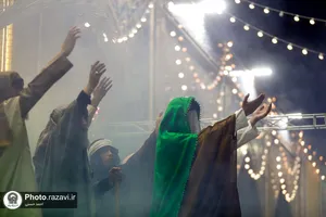 جشن ولادت حضرت معصومه سلام الله علیها ویژه زائرین غیرایرانی در حرم مطهر رضوی
