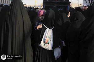 گردهمایی عزاداری روز وفات حضرت خدیجه(س)