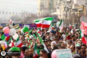 راهپیمایی پرشکوه 22 بهمن در مشهد