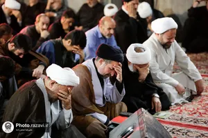عزاداری شب شهادت امام سجاد علیه&zwnj;السلام در مدرسه دارالعلم