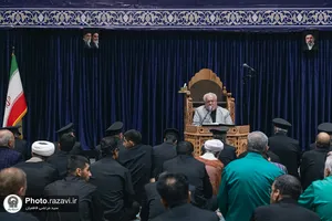 عزاداری دهه اول محرم با حضور تولیت آستان قدس رضوی