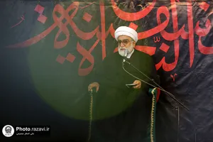عزاداری شب تاسوعای حسینی با حضور تولیت آستان قدس رضوی