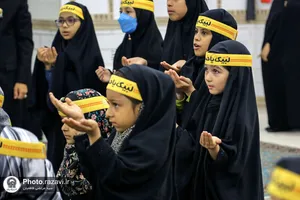 هیئت کبوترانه در رواق کودک
