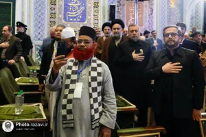 آیین افتتاحیه چهل&zwnj;ویکمین دوره مسابقات بین&zwnj;المللی قرآن در حرم رضوی