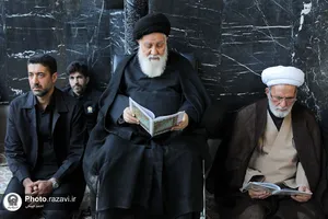 مراسم بزرگداشت شهید کامیاب در حرم مطهر رضوی