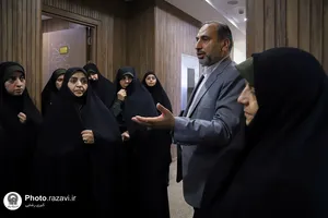 بازدید کارکنان آستان قدس رضوی از زائرسرای رضوی
