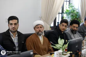 دیدار اعضای شورای پایگاه بسیج حرم با مدیر عالی حرم مطهر رضوی