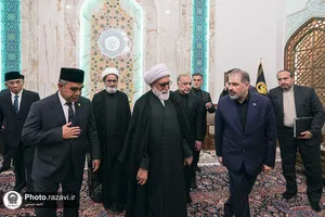 دیدار هیئت بلندپایه کشور اندونزی با تولیت آستان قدس رضوی