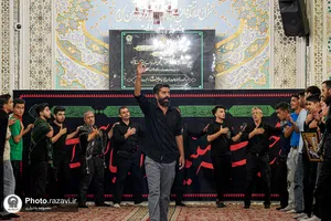 عزاداری هیأت&zwnj;های مذهبی به مناسبت شهادت امام رضا علیه&zwnj;السلام
