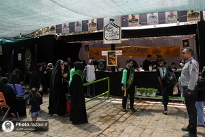 صیانت یگان حفاظت از مواکب اطراف حرم مطهر رضوی