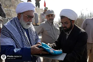 حضور تولیت آستان قدس رضوی در مناطق عملیاتی هشت سال دفاع مقدس