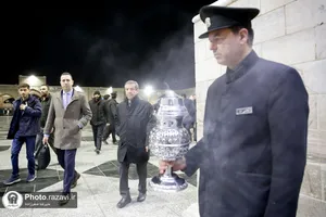 تشرف شرکت کنندگان بیست و هشتمین اجلاسیه سازمان اکو به حرم مطهر رضوی