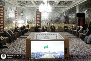 دیدار اساتید مدرسه &laquo;دارالعلم&raquo; با تولیت آستان قدس رضوی