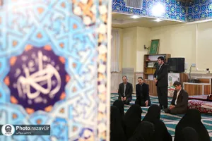مراسم بزرگداشت هفته معلم در مدارس امام رضا(علیه&zwnj;السلام)