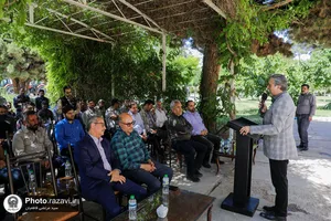 آئین بهره برداری از ماشین آلات کشاورزی جدید در مزرعه نمونه