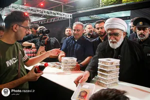بازدید تولیت آستان قدس رضوی از موکب بنیاد رضوی