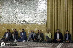 دیدار مداحان، شاعران و هیئات مذهبی با تولیت آستان قدس رضوی