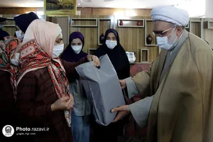 بازدید تولیت آستان قدس رضوی از موسسه توانبخشی همدم