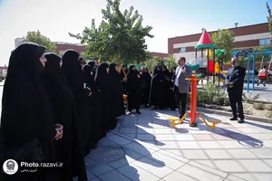 بازدید کارکنان آستان قدس رضوی از زائرسرای رضوی
