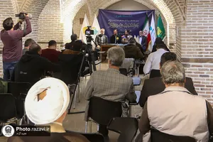 نشست خبری دومین کنگره بین&zwnj;المللی مکتب هنر رضوی