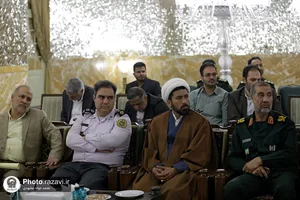 دیدار فرماندهان و پیشکسوتان دفاع مقدس با تولیت آستان قدس رضوی