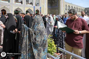 مراسم تحویل سال 1404 در حرم مطهر رضوی-2