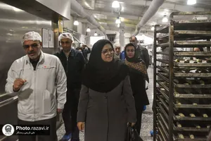 بازدید رئیس سازمان ملی استاندارد از شرکت صنایع غذایی رضوی