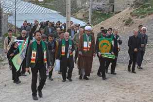 حضور کاروان زیر سایه خورشید در استان آذربایجان غربی