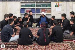 اعتکاف دانش &zwnj;آموزان مدارس امام رضا علیه&zwnj;السلام