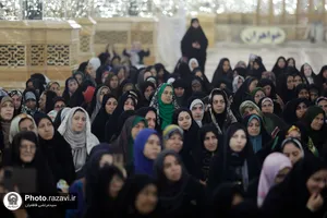 تشرف سادات زیارت اولی به حرم مطهر رضوی