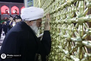مراسم شام غریبان امام حسین(علیه&zwnj;السلام) در حرم مطهر رضوی