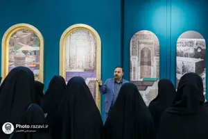 بازدید پرسنل معاونت پرورشی آموزش و پرورش از خدمات آستان قدس رضوی