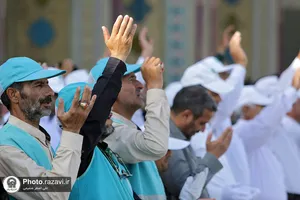 عزاداری روز شهادت امام سجاد در حرم مطهر رضوی