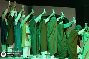 تئاتر دعبل خزاعی در حرم مطهر رضوی