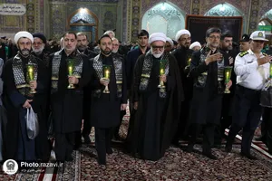 مراسم شام غریبان حضرت رضا(علیه&zwnj;السلام) در حرم مطهر رضوی
