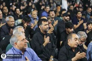عزاداری هیأت&zwnj;های مذهبی استان سیستان و بلوچستان در حسینیه حرم
